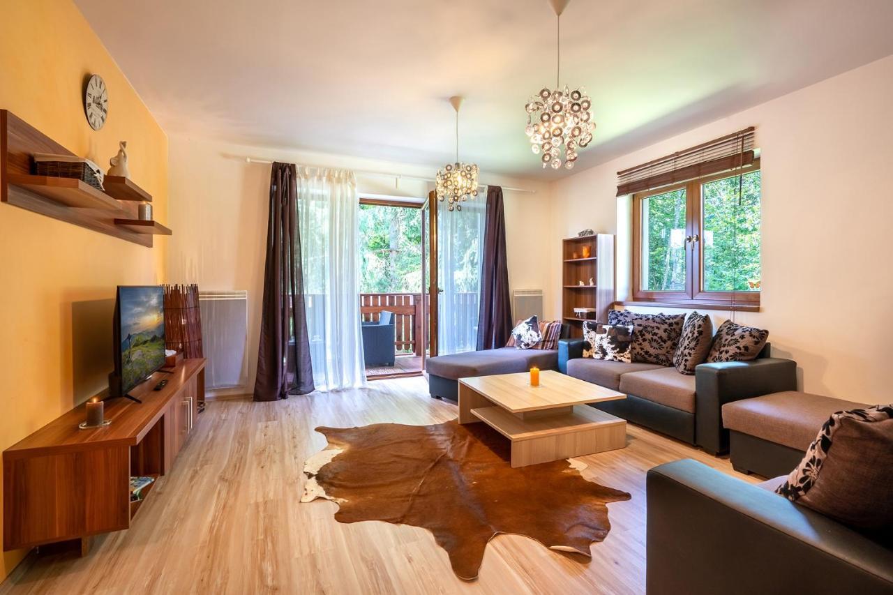 Apartment Emilka Tale-Wellness 5 Min-Balcony-Hiking-View Horná Lehota المظهر الخارجي الصورة